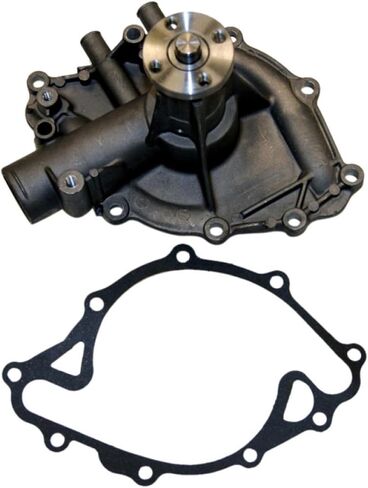 Rareelectrical Water Pump Compatible With 1964-1967 Ford Mustang 1962-1965 Falcon 1962-1967 Fairlane V8 221 260 289 Cid Belt Driven Standard Rotation Aluminum Replaces Ford C3oz8501a Pw114 New in Saudi Arabia