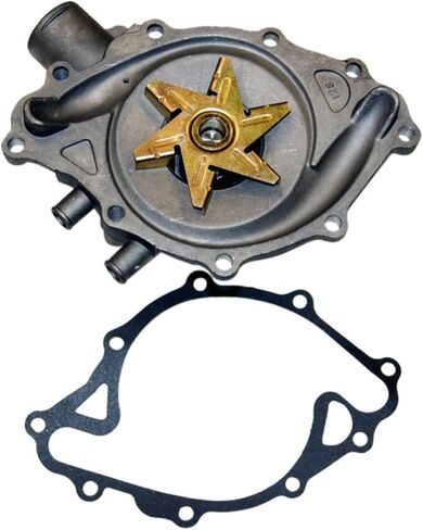 Rareelectrical Water Pump Compatible With 1964-1967 Ford Mustang 1962-1965 Falcon 1962-1967 Fairlane V8 221 260 289 Cid Belt Driven Standard Rotation Aluminum Replaces Ford C3oz8501a Pw114 New in Saudi Arabia