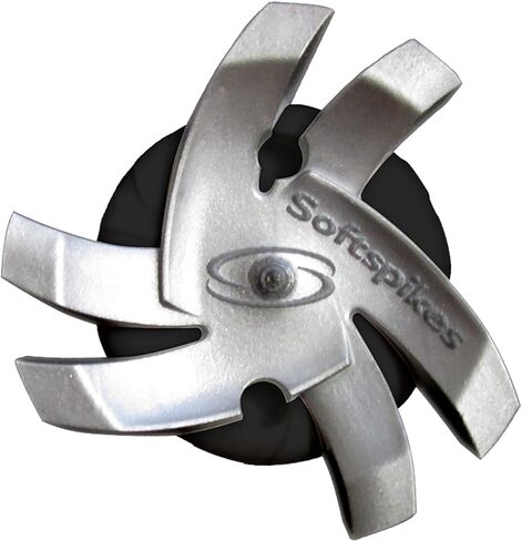 SOFTSPIKES Silver Tornado Fast Twist 3.0 Golf Spikes, 18 Count in Kuwait
