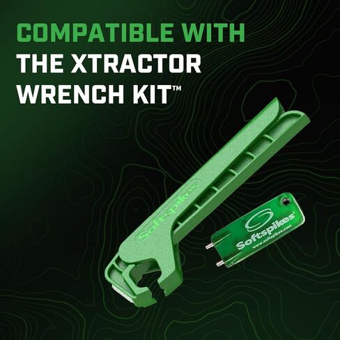 SOFTSPIKES Silver Tornado Fast Twist 3.0 Golf Spikes, 18 Count in Kuwait