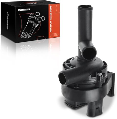 A-Premium 2 Pins Engine Auxiliary Water Pump Compatible with Mercedes-Benz C/W Series - CL550, CL600, S350, S400, S450, S600, W/Bracket & Auxiliary Heater - DOHC SOHC 8,12Cyl 4.7 5.5L - # 2218350064 in Saudi Arabia