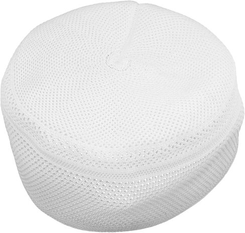 Islamic Cotton Prayer Hat for Men Breathable Beanie Cap for Ramadan and Eid Comfortable Taqiya Headwear for Spiritual Practices Versatile Muslim Headwear for Salat and Namaz in Saudi Arabia