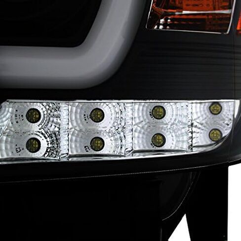 AKKON - For 14-17 GMC Sierra 1500/2500HD/3500HD BLACK C-Shape LED DRL Projector Headlights Pair in Saudi Arabia
