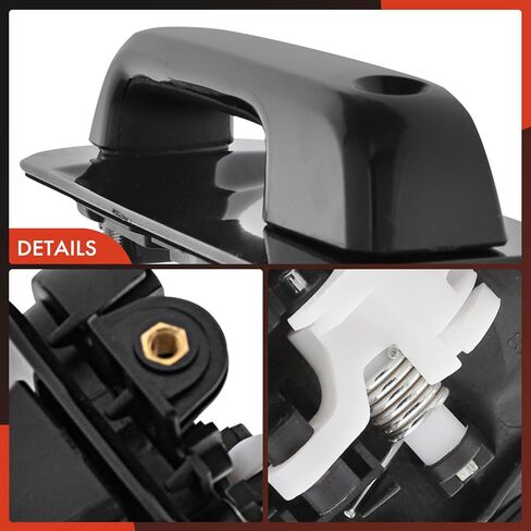 A-Premium Front Left Driver Side Exterior Door Handle with Keyhole Compatible with Ford F-150 F150 2015-2020, Smooth Black, Replace# FL3Z1522405HAPTM in Saudi Arabia