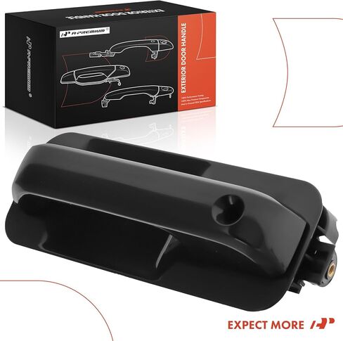 A-Premium Front Left Driver Side Exterior Door Handle with Keyhole Compatible with Ford F-150 F150 2015-2020, Smooth Black, Replace# FL3Z1522405HAPTM in Saudi Arabia