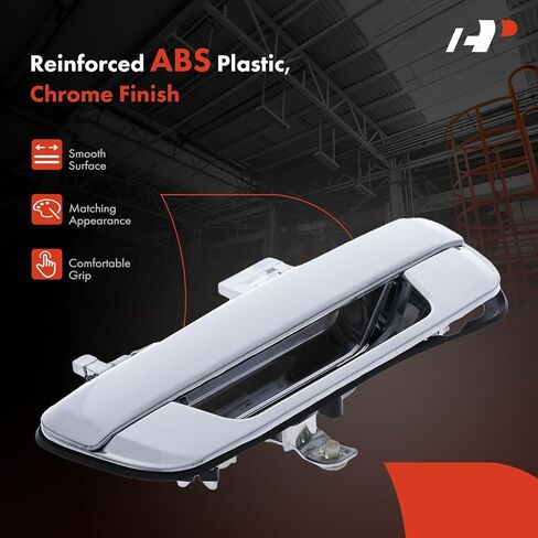 A-Premium Tailgate Handle Liftgate Latch Handle Compatible with Chevrolet Colorado 2004-2012 & GMC Canyon 2004-2012, Chrome, Replace# 94319415CH in Saudi Arabia