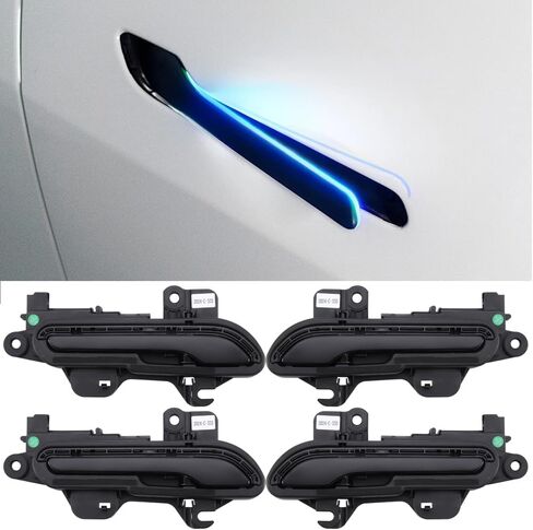 Auto Present Door for Tesla Model Y&3 2021-2026 RGB Auto Door Handles (6Th Gen) in Saudi Arabia