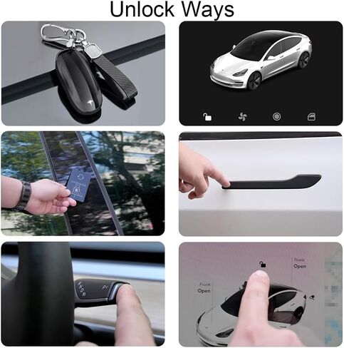 Auto Present Door for Tesla Model Y&3 2021-2026 RGB Auto Door Handles (6Th Gen) in Saudi Arabia