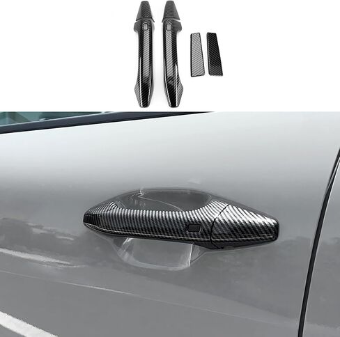 YOUTOOCAR Door Handle Covers Compatible with Kia K4 2025-2026 Accessories (Carbon Fiber Pattern) in Saudi Arabia