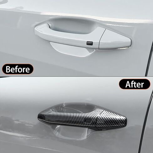 YOUTOOCAR Door Handle Covers Compatible with Kia K4 2025-2026 Accessories (Carbon Fiber Pattern) in Saudi Arabia