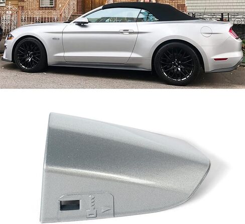Oxford White Drive Side Door Handle Cover Plate Compatible with 2015-2022 Ford Mustang Replace for FR3Z-63218A15-ACPTM in Kuwait