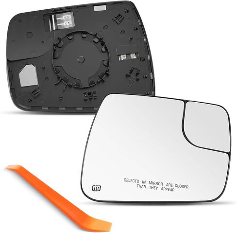 68402037AA Compatible with 2019 2020 2021 Dodge Ram 1500 2500 Driver Side Mirror, Left Side Mirrors Replacement Glass with Backing Plate, Power Heated in Kuwait