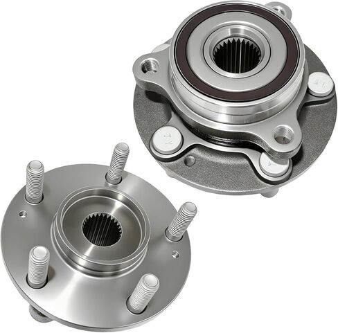 مجموعة محور تحمل العجلات الخلفية الأمامية 513420 لسيارة Hyundai Elantra GT 2017-2023، Ioniq، Kona، Veloster N، 2017-2024 Kia ​​NIRO، Forte، Seltos، 51750-F2000 (قطعتان) in Kuwait