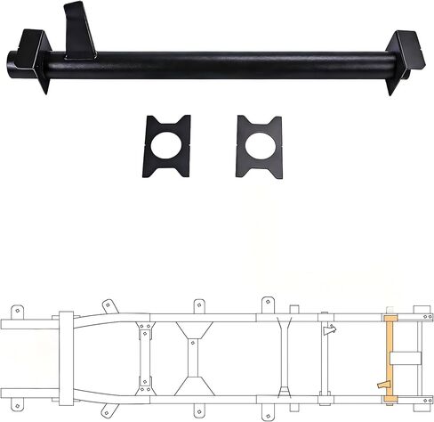Rear Upper Shock Mount Crossmember with Bracket Fit for 2007-2014 Chevy Silverado 1500 GMC Sierra 1500 in Kuwait