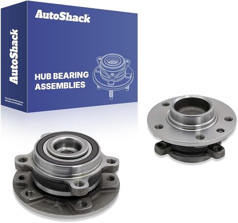 AutoShack Rear Wheel Hub Bearing Assemblies Left & Right with ABS Replacement for 2017-2022 Jeep Compass 2015-2018 Jeep Renegade 2016-2018 Fiat 500X 2-PC Set in Saudi Arabia