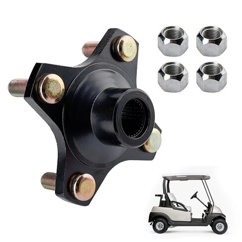 103995001 Wheel Hub Rear Assembly Fit for Golf Cart Compatible with Club Car Precedent, Carryall, Subaru EX40 Engine 2015 2016 2017 2018 2019 OEM#1039950-01 in Kuwait