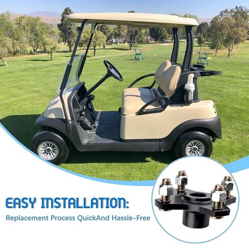 103995001 Wheel Hub Rear Assembly Fit for Golf Cart Compatible with Club Car Precedent, Carryall, Subaru EX40 Engine 2015 2016 2017 2018 2019 OEM#1039950-01 in Kuwait