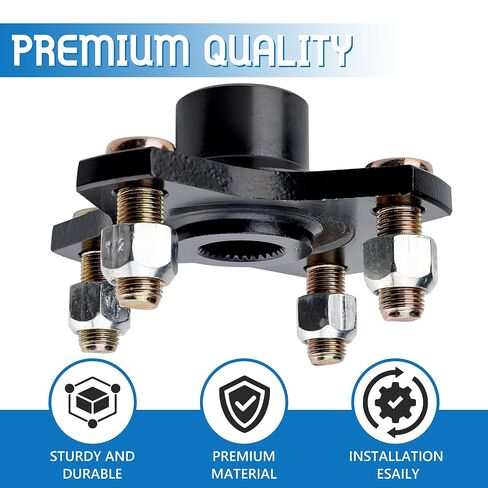 103995001 Wheel Hub Rear Assembly Fit for Golf Cart Compatible with Club Car Precedent, Carryall, Subaru EX40 Engine 2015 2016 2017 2018 2019 OEM#1039950-01 in Kuwait