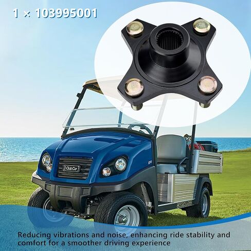 103995001 Wheel Hub Rear Assembly Fit for Golf Cart Compatible with Club Car Precedent, Carryall, Subaru EX40 Engine 2015 2016 2017 2018 2019 OEM#1039950-01 in Kuwait