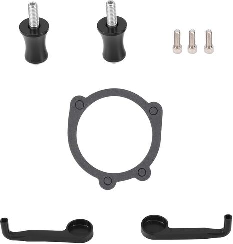 طقم فلتر مدخل منقي هواء عالي التدفق للدراجات النارية من maxpeedingrods قابل لإعادة الاستخدام لـ Dyna/FXR 2000-17، Softail 2000-2015، Touring 2000-2007 in Saudi Arabia