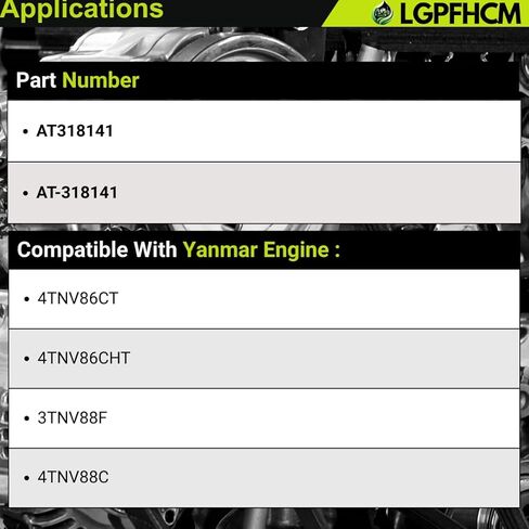 AT-318141 AT318141 12V 15T Starter Motor Compatible with Yanmar Engine 4TNV86CT 3TNV88F 4TNV88C 4TNV86CHT for Hitachi Excavator ZAXIS 35U-2 ZAXIS 35U-3 ZAXIS 35U-5N ZAXIS 50U-2 ZAXIS 50U-5N in Kuwait