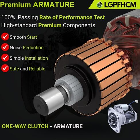 AT-318141 AT318141 12V 15T Starter Motor Compatible with Yanmar Engine 4TNV86CT 3TNV88F 4TNV88C 4TNV86CHT for Hitachi Excavator ZAXIS 35U-2 ZAXIS 35U-3 ZAXIS 35U-5N ZAXIS 50U-2 ZAXIS 50U-5N in Kuwait