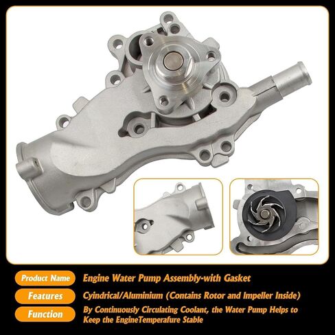 Head Gasket Bolts Timing Chain Kit with Thermostat Housing Professional Water Pump Kit with Gasket Replacement for Chevy Sonic Cruze Buick 2011-2016 Replace HSCV001 55565336 AW6662 in Kuwait