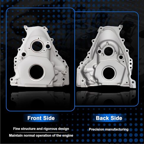 Front Engine Timing Cover Fit for 2014-2025 Chevrolet Silverado 1500 Tahoe Suburban, GMC Sierra 1500 Yukon, Cadillac CTS Escalade 5.3L 6.2L 6.6L 12691692 in Kuwait