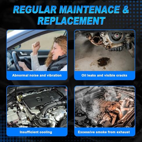 Front Engine Timing Cover Fit for 2014-2025 Chevrolet Silverado 1500 Tahoe Suburban, GMC Sierra 1500 Yukon, Cadillac CTS Escalade 5.3L 6.2L 6.6L 12691692 in Kuwait