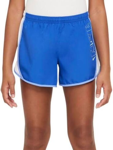 Nike Girls Dri-Fit Tempo Graphic Running Shorts (US, Alpha, Small, Regular, Royal Blue/White) in Saudi Arabia