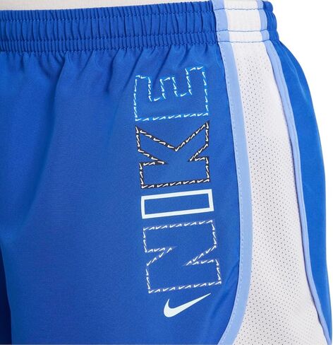 Nike Girls Dri-Fit Tempo Graphic Running Shorts (US, Alpha, Small, Regular, Royal Blue/White) in Saudi Arabia