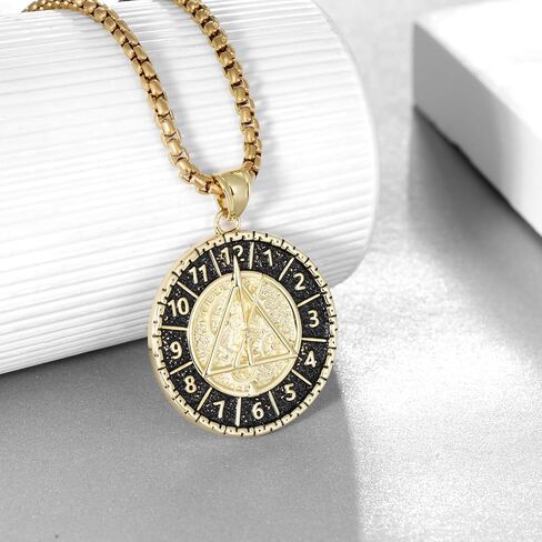 Sobriety Gifts for Men 925 Sterling Silver Sobriety Necklace AA Necklace Alcoholics Anonymous Jewelry Gifts for Men Women in Saudi Arabia