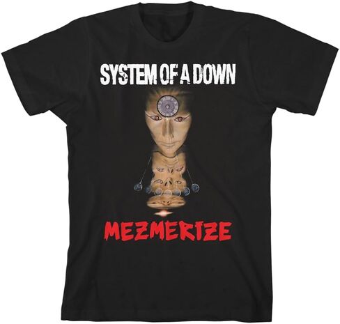System of a Down Unisex Adult Mezmerize T-Shirt in Saudi Arabia