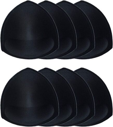 URSMART 4 pairs Bra Cups Inserts,Sports Cups Bra Inserts Push up Breathable,Removable for woman in Kuwait