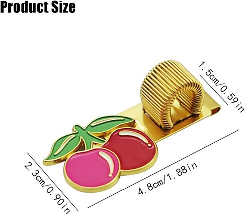 Cute Metal Pen Clip Holders,Universal Stylus Pen Holder,Decorative Pencil Clips,Pen Holders for Notebooks, Journals and Office Use (Style 3) in Saudi Arabia
