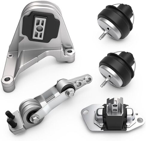 5pcs Engine Torque Strut Mount Motor Mount Kit Compatible with Volvo S60 S80 V70 XC70 XC90 275 2.5T 2001-2006#30778951 30680750 30680770 30748811 in Kuwait