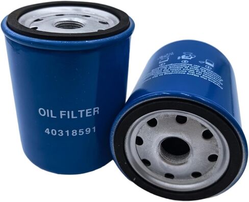 JXGZXJMY（pack 2） Oil Filter 40318591 Replace MT40318591 40409065 Compatible with LS Tractor XG3100 XR3100 XR4100 XU6100 XU6158 XU6168 in Kuwait