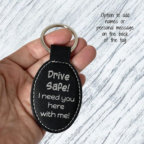 Pawtastic Designs Custom Engraved Happy Camper with 5th Wheel Key Chain Leatherette Tag with Personalized Message in Kuwait