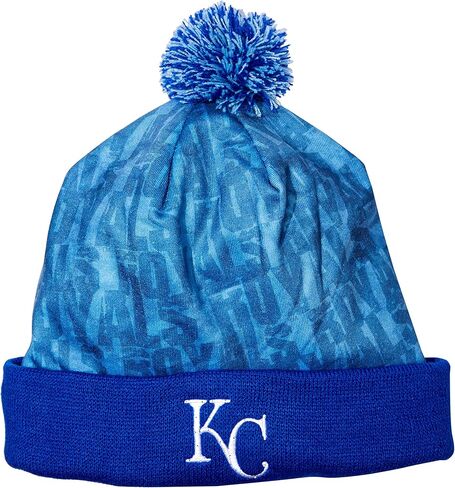 MLB New York Mets Unisex LIGHT UP PRINTED BEANIELIGHT UP PRINTED BEANIE, Team Color, OS in Saudi Arabia