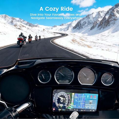 محول سماعة بلوتوث Link240 USB-C للدراجات النارية CarPlay مع منفذ شحن سريع 45 وات، متوافق مع أنظمة المعلومات والترفيه التي تتطلب سماعة رأس لاسلكية متصلة لتنشيط CarPlay، رمادي in Kuwait