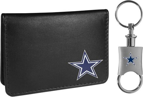 Siskiyou Sports NFL San Francisco 49ers Weekend Bi-fold Wallet & Valet Key Chain, Black, One Size in Saudi Arabia