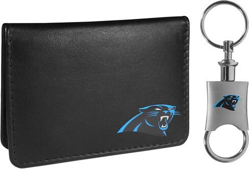 Siskiyou Sports NFL San Francisco 49ers Weekend Bi-fold Wallet & Valet Key Chain, Black, One Size in Saudi Arabia