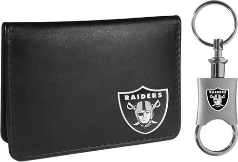 Siskiyou Sports NFL San Francisco 49ers Weekend Bi-fold Wallet & Valet Key Chain, Black, One Size in Saudi Arabia