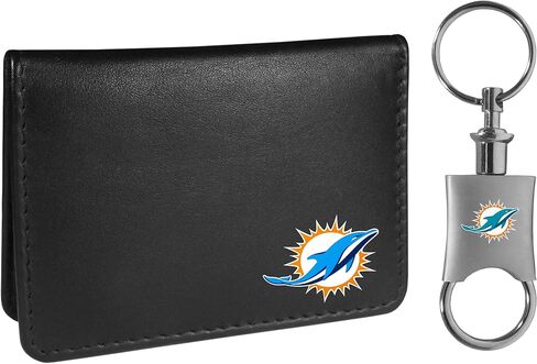 Siskiyou Sports NFL San Francisco 49ers Weekend Bi-fold Wallet & Valet Key Chain, Black, One Size in Saudi Arabia