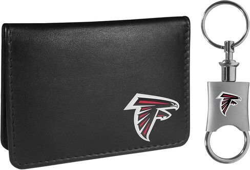 Siskiyou Sports NFL San Francisco 49ers Weekend Bi-fold Wallet & Valet Key Chain, Black, One Size in Saudi Arabia