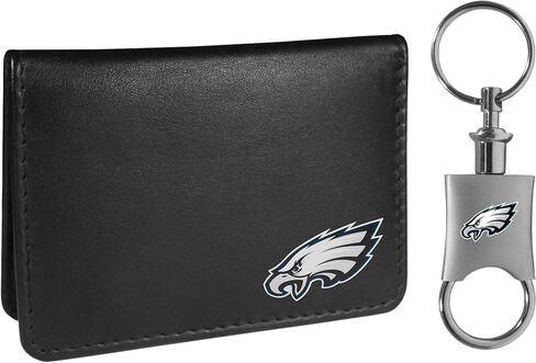 Siskiyou Sports NFL San Francisco 49ers Weekend Bi-fold Wallet & Valet Key Chain, Black, One Size in Saudi Arabia