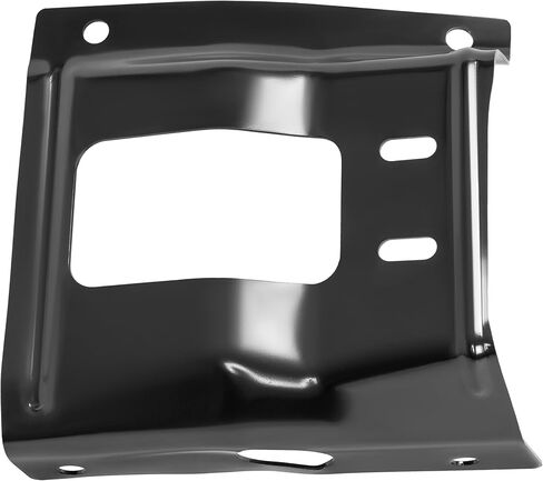 HECASA Left&Right Front Bumper Brackets Compatible with 2008-2010 Ford F250 F350 F450 F550 Super Duty Mounting Plate Black Steel Replacement for FO1067173 FO1066173 8C3Z17B985A 8C3Z17B984A in Saudi Arabia