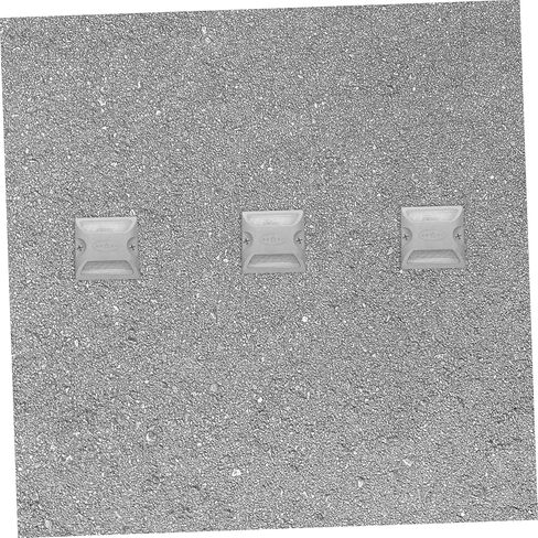 VICASKY 2pcs Enhanced Safety Road Reflectors Reflective Marker for Driveway Parking Reflectors Floor Road Stud Driveway Markers Reflective Trail in Saudi Arabia