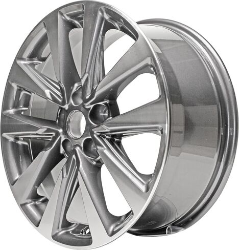 Factory Wheel Replacement New 17" 17x7.5" Machined and Gray Aluminum Alloy Wheel Rim for Nissan Altima 2016 2017 2018 | ALY62719U30N | Direct Fit - OE Stock Specs in Saudi Arabia