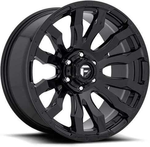FUEL OFF-ROAD D675 BLITZ 20X9, 8X180, 5.79, 20mm GLOSS BLACK - D67520901857 in Saudi Arabia